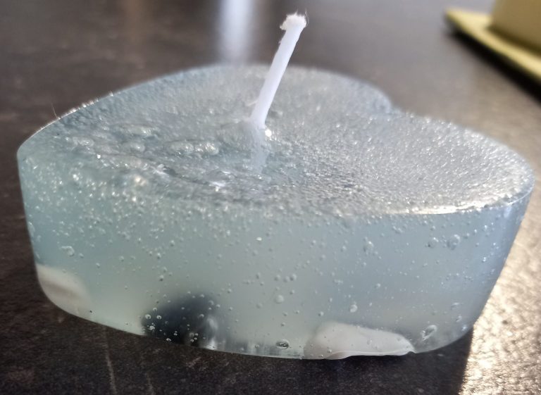 Gelkaars Hart met steentjes